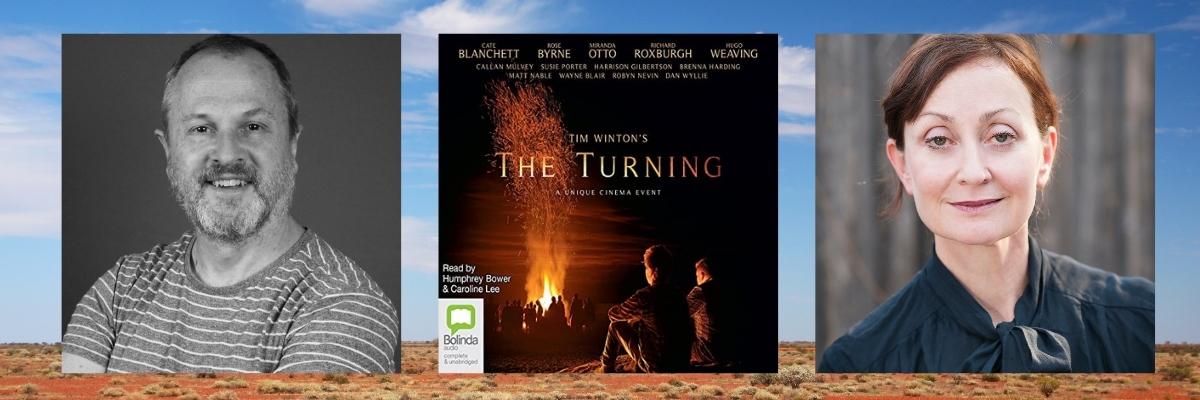 Humphrey Bower, The Turning cover, and Caroline Lee