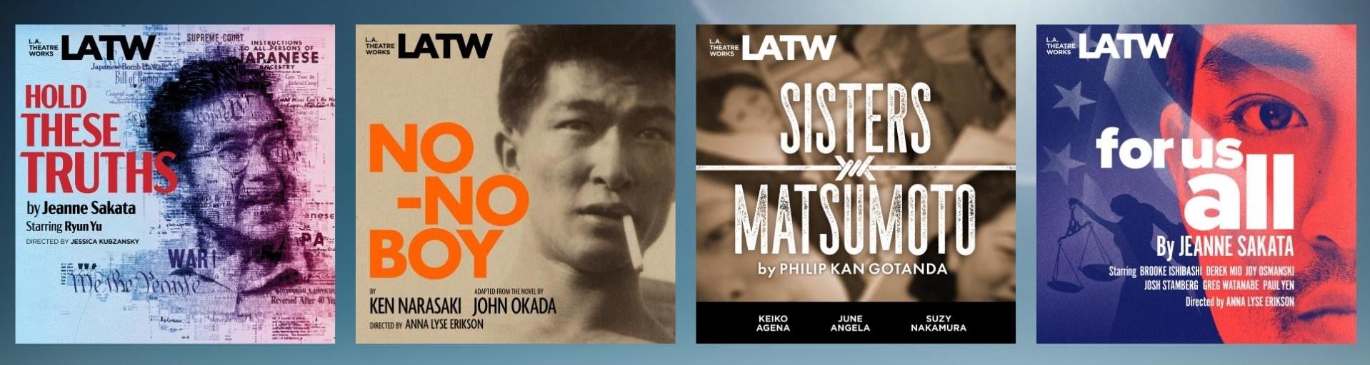 Covers for the Japanese American Civil Liberties collection titles