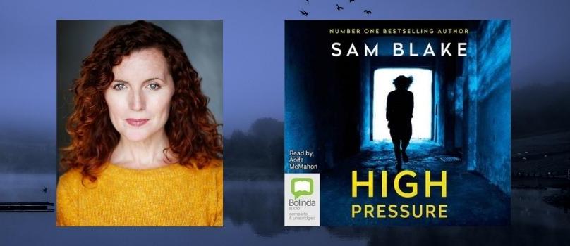 Aoife McMahon and the cover of HIGH PRESSURE