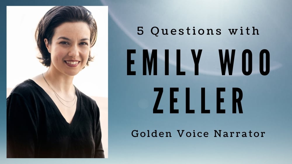 5 Questions with Emily Woo Zeller Golden Voice Narrator