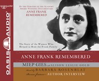 ANNE FRANK REMEMBERED