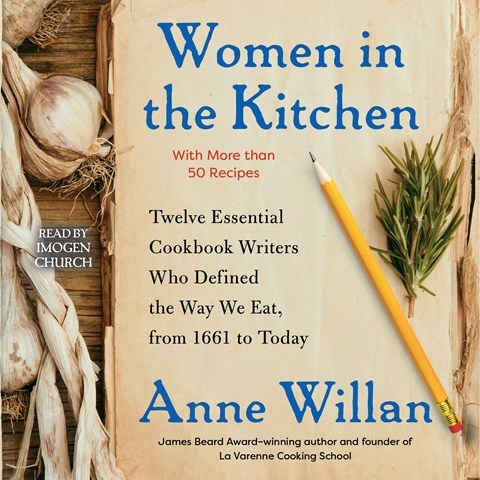 WOMEN IN THE KITCHEN by Anne Willan Read by Imogen Church | Audiobook ...