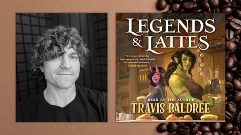 Hi! I'm Travis Baldree, author of Legends & Lattes (Deluxe edition live on  Kickstarter right now!), and narrator of a bunch of other stuff. AMA! :  r/Fantasy